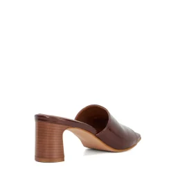 Jule Open Toe Heeled Mules