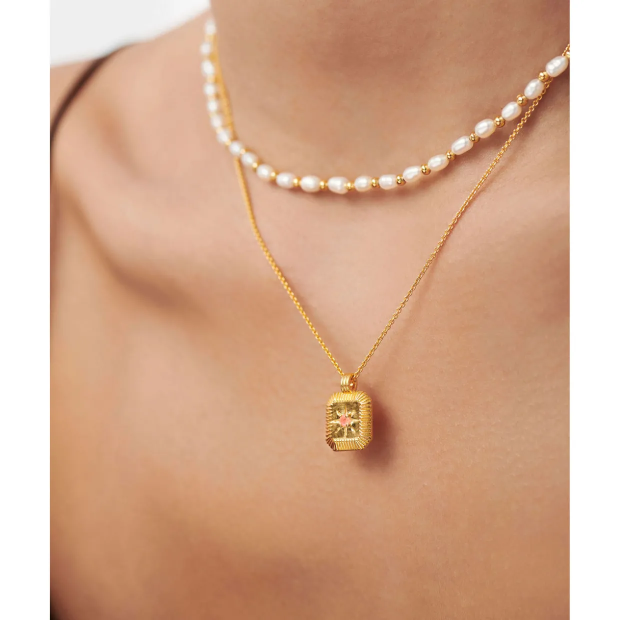 July Birthstone Necklace