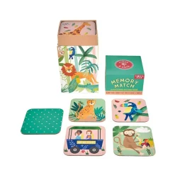 Jungle Memory Match Game