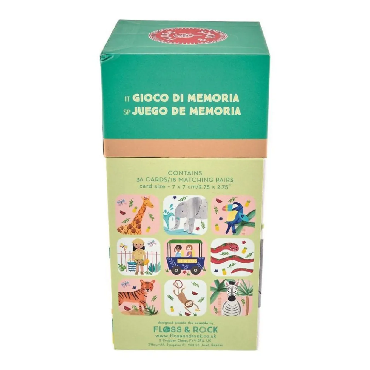 Jungle Memory Match Game