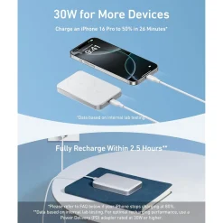 10k Slim Magnetic Power Bank