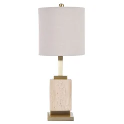 Kaia Marble Base Table Lamp