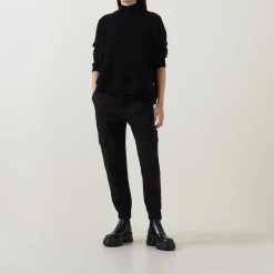 Kaia Textured Knit Turtleneck