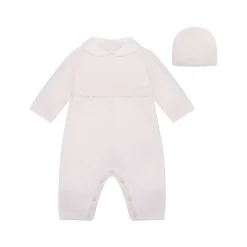 Kat Knitted Bodysuit & Hat Two-Piece Set
