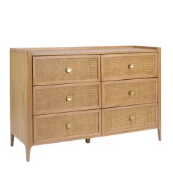 Kawali 6-Drawer Wide Chest