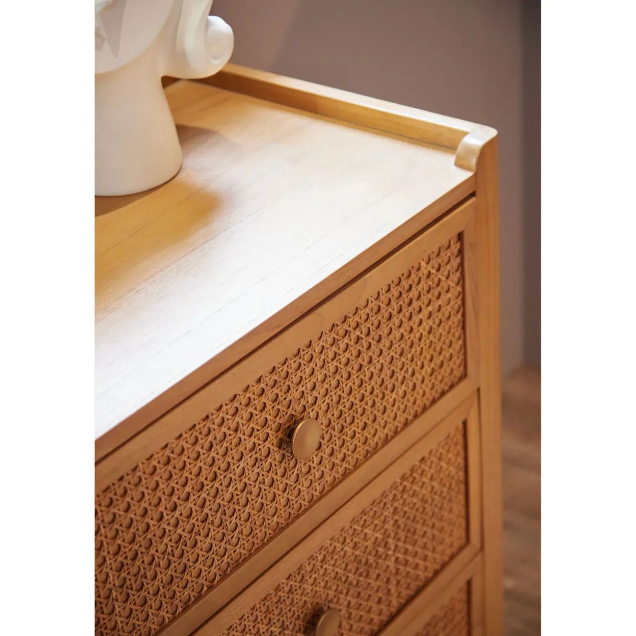 Kawali 6-Drawer Wide Chest