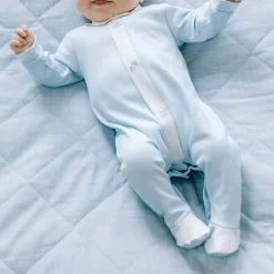 Kent Embroidered Babygrow & Hat Two-Piece Set
