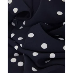 Kenzie Dotted Print Sleeveless Jumpsuit