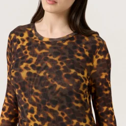 Kerrie Printed Mesh Dress