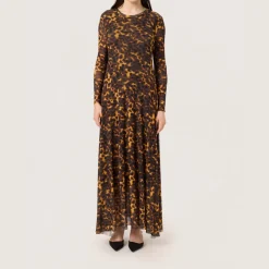 Kerrie Printed Mesh Dress