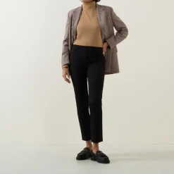 Keslina Skinny-Leg Cropped Trousers
