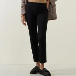 Keslina Skinny-Leg Cropped Trousers