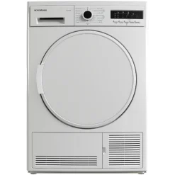 7kg White Condenser Tumble Dryer