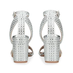 Kianni Crystal-Embellished Block Heels