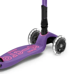 Kids Maxi Micro Deluxe Foldable LED Scooter