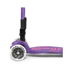 Kids Maxi Micro Deluxe Foldable LED Scooter