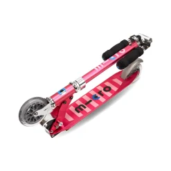 Kids Stripe Sprite Foldable Scooter