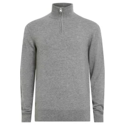 Kilburn Ramskull Logo Half-Zip Sweater