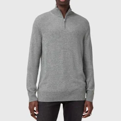 Kilburn Ramskull Logo Half-Zip Sweater