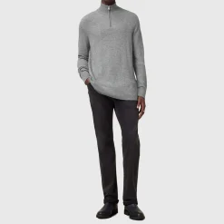 Kilburn Ramskull Logo Half-Zip Sweater