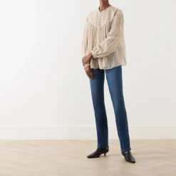Kimmie B(air) Mid-Rise Straight Leg Jeans