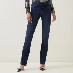Kimmie Bair Mid-Rise Straight Leg Jeans