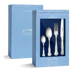 Kings Stainless Steel 24-Piece Cutlery Set