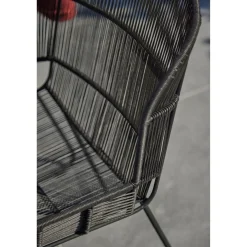 Kingsville Garden Dining Set Graphite Lava 195cm