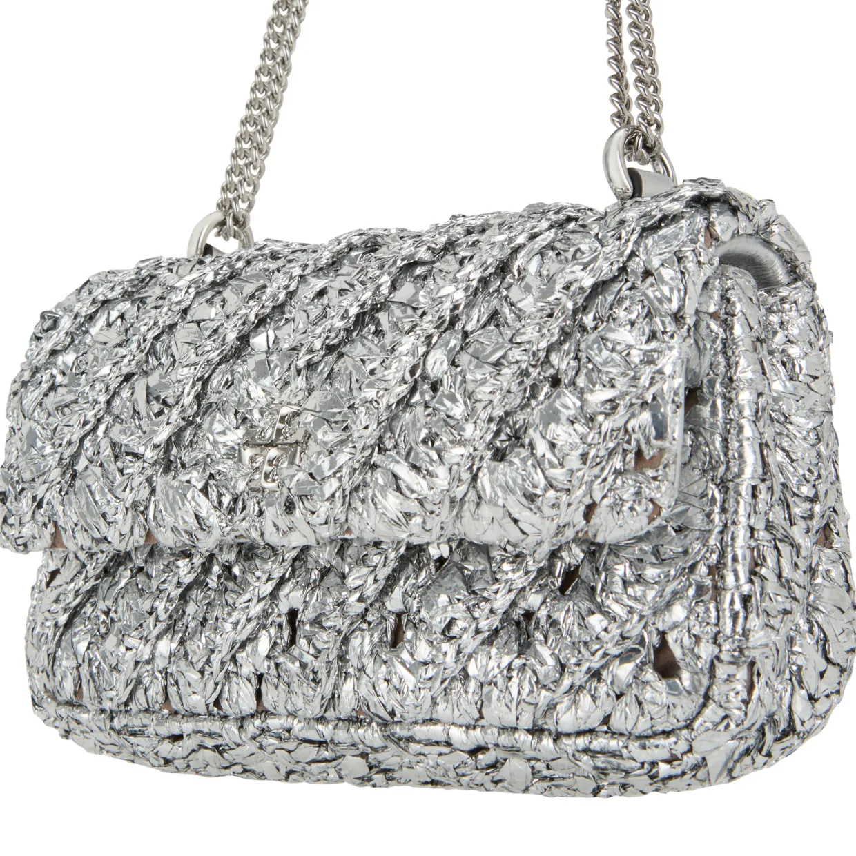 Kira Mini Woven Crossbody Bag