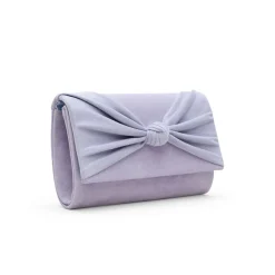 Knot-Front Clutch Bag