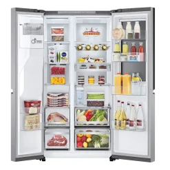 628L InstaView American Non Plumbed Brushed Steel