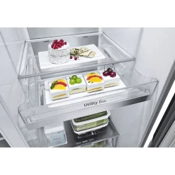 628L InstaView American Non Plumbed Brushed Steel