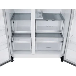 628L InstaView American Non Plumbed Brushed Steel