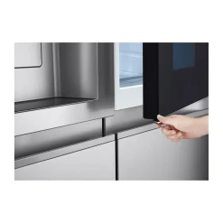 628L InstaView American Non Plumbed Brushed Steel