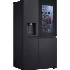 628L InstaView American Plumbed Black Steel