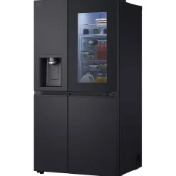 628L InstaView American Plumbed Black Steel