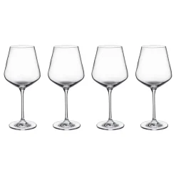 La Divina Burgundy Goblet Four-Piece Set