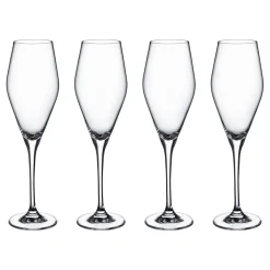 La Divina Champagne Flute Four-Piece Set
