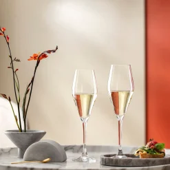 La Divina Champagne Flute Four-Piece Set