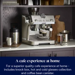 La Specialista Opera Bean to cup Coffee Machine with HomeCafe Kit Stainless Steel