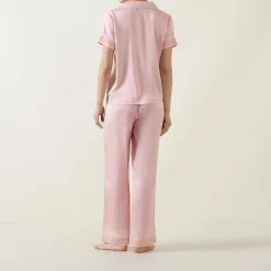 Lace Trim Pyjama Set