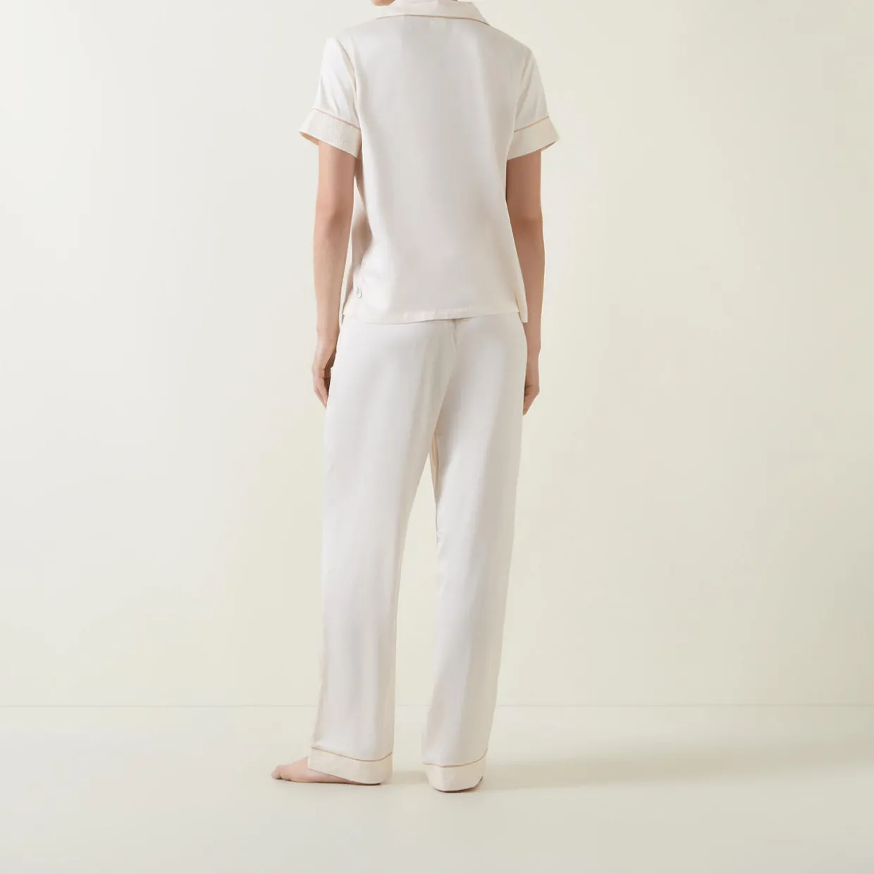 Lace Trim Pyjama Set