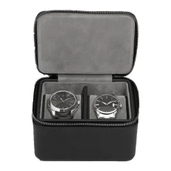 Large Zipped Travel Watch Box
