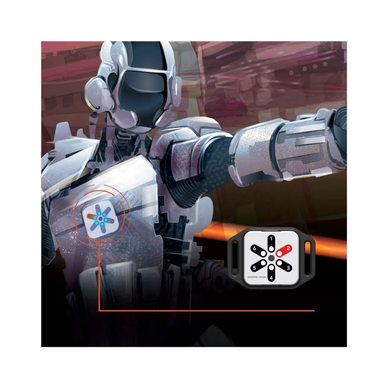 Laser Tag Handtank Blaster 2-Player Set