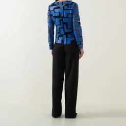 Laser-Cut Leatherette Jacket