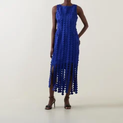 Laser-Cut Scuba Dress