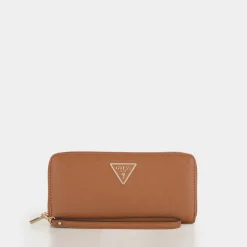 Laurel II Logo Zip-Around Maxi Wallet