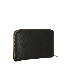 Laurel II Logo Zip-Around Medium Wallet