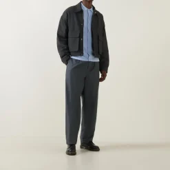 Laurel Wreath Logo Polo Cardigan