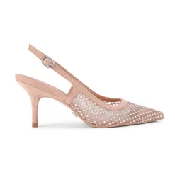 Lavish Jewel Slingback Pumps